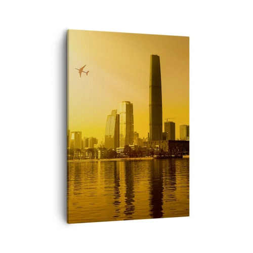 Tablou pe pânză - Orașul de aur - 50x70 cm