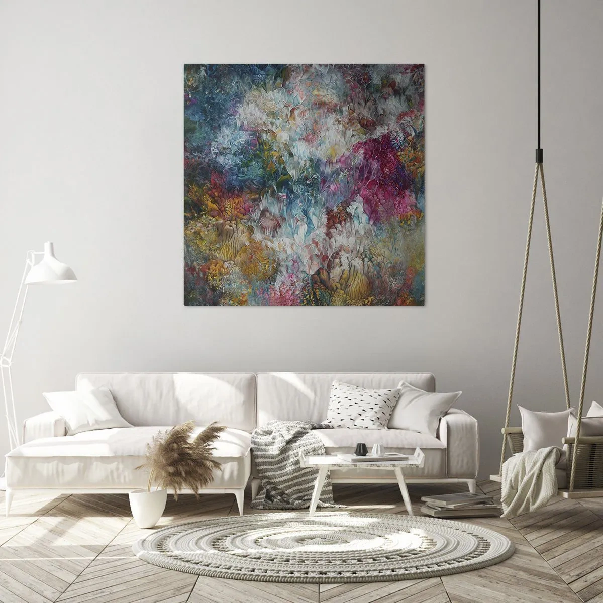 Tablou pe pânză - În plină înflorire - 40x40 cm