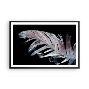 Poster în ramă neagră - Gândește-te la atingere - 91x61 cm