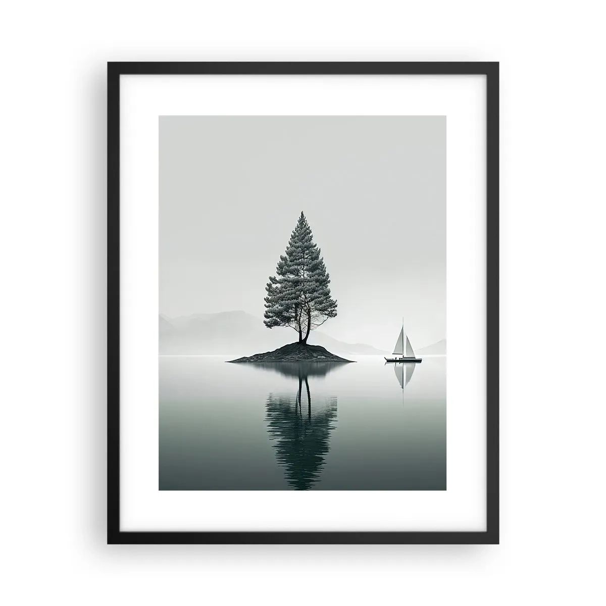Poster în ramă neagră - Visând cu ochii deschiși - 40x50 cm