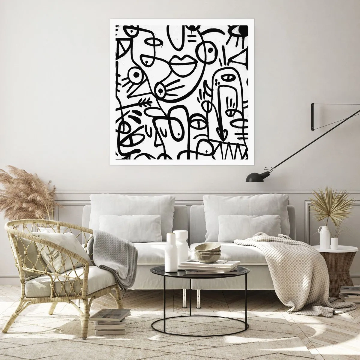 Poster - Chipuri și miraje - 40x40 cm