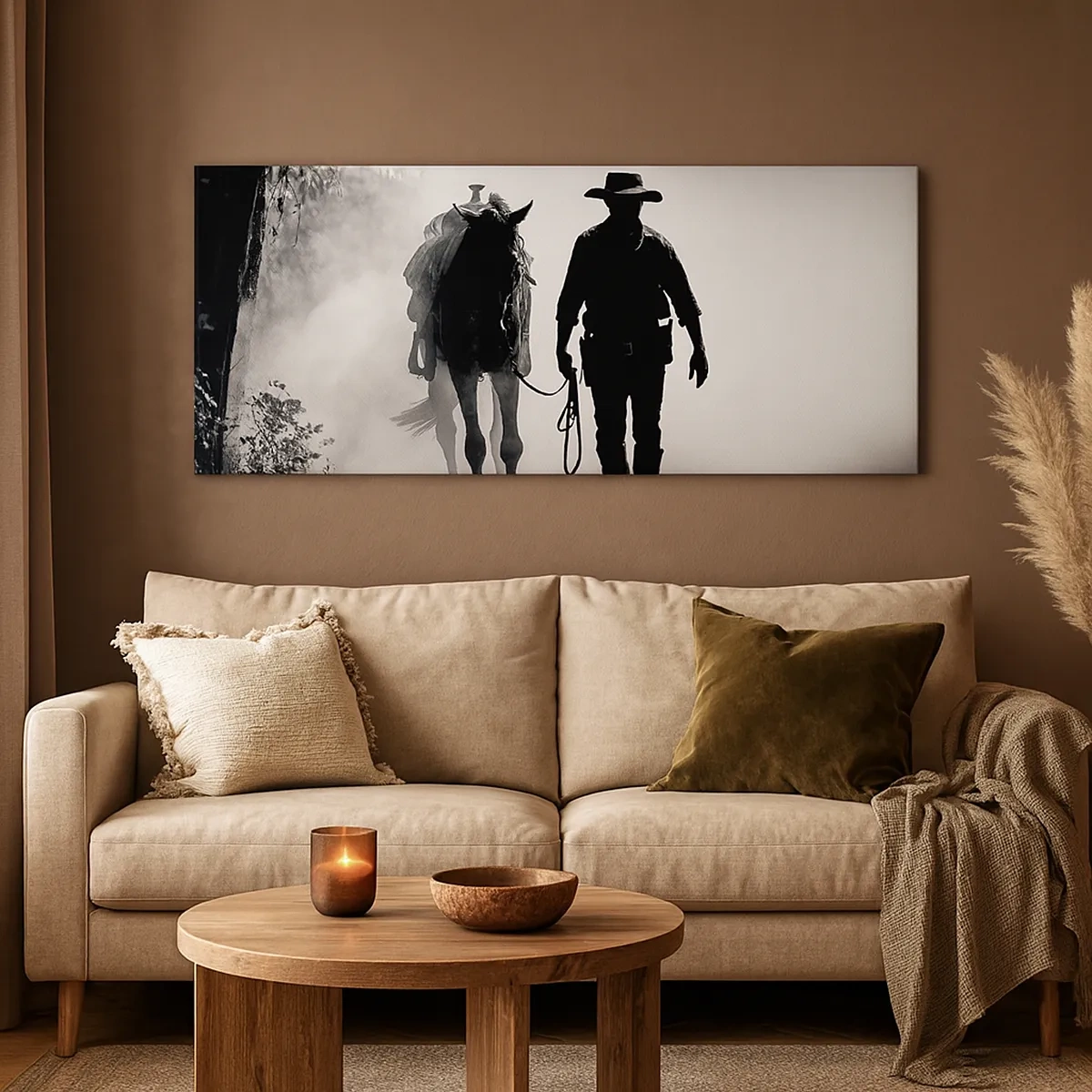 Tablou pe pânză - Texas de dimineața - 30x30 cm