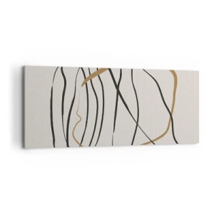 Tablou pe pânză - Compoziție - Dans posesiv - 100x40 cm