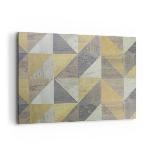 Tablou pe pânză - La unghiul triunghiului - 100x70 cm