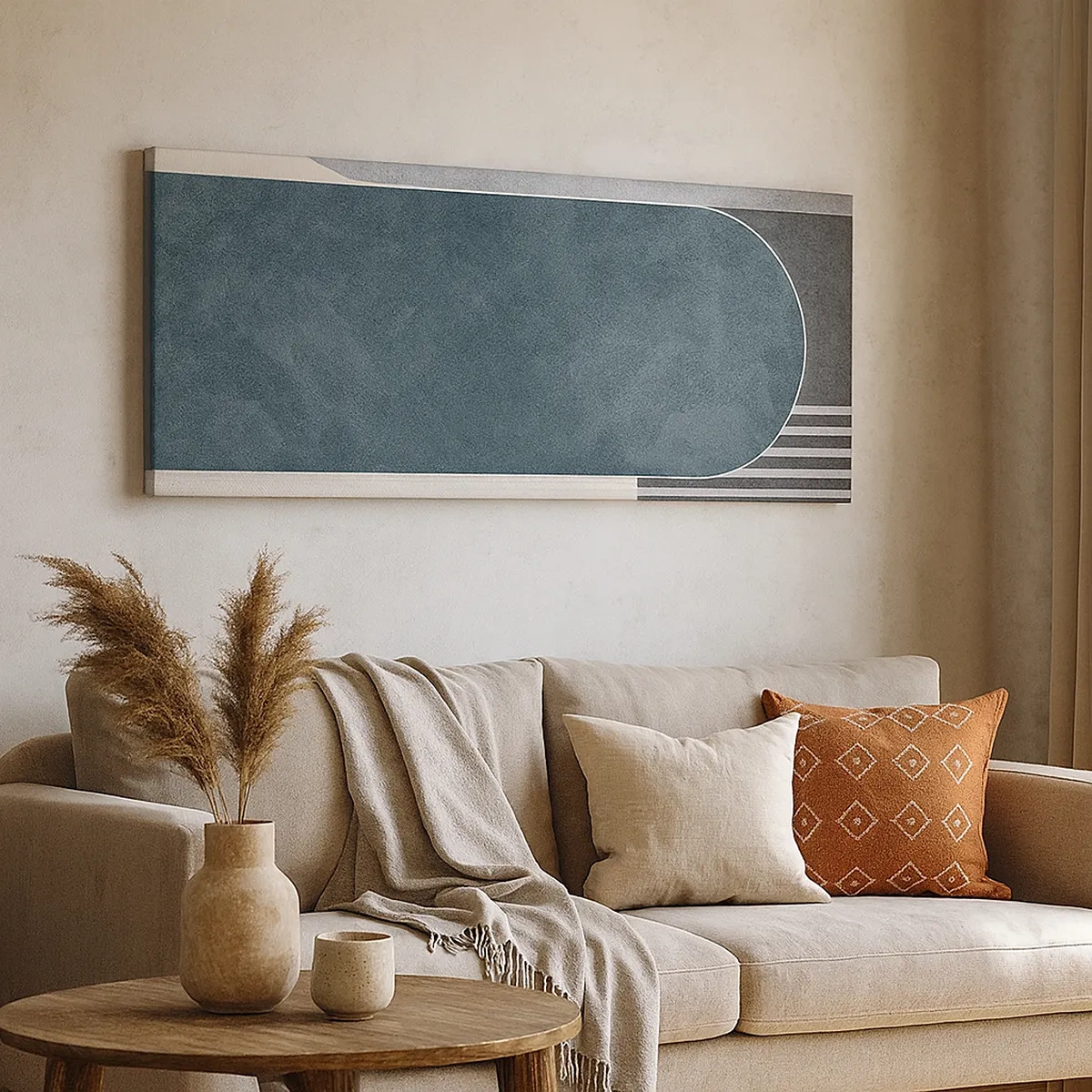 Tablou pe pânză - Compoziție de nivel - 30x30 cm