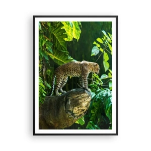 Poster în ramă neagră - La vânătoare? - 70x100 cm