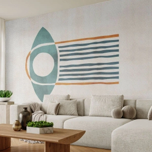 Tapet Premium Sand - Semne și ritualuri - Boho, Ochi, Minimalism - 100x70 cm