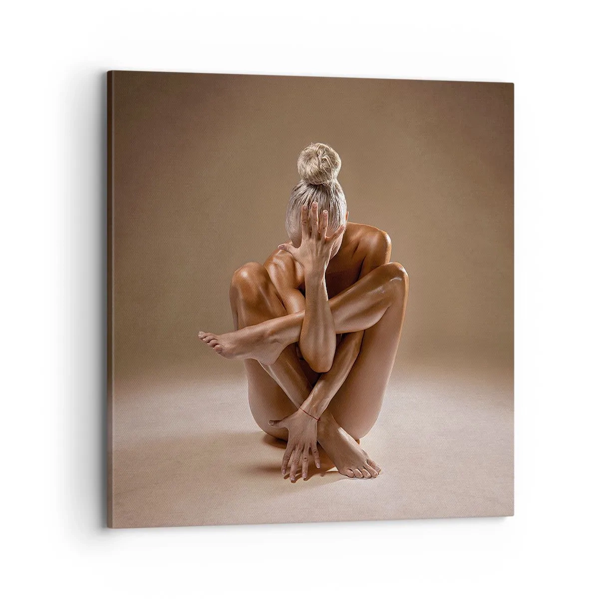 Tablou pe pânză - Unitatea trupului și a spiritului - 70x70 cm