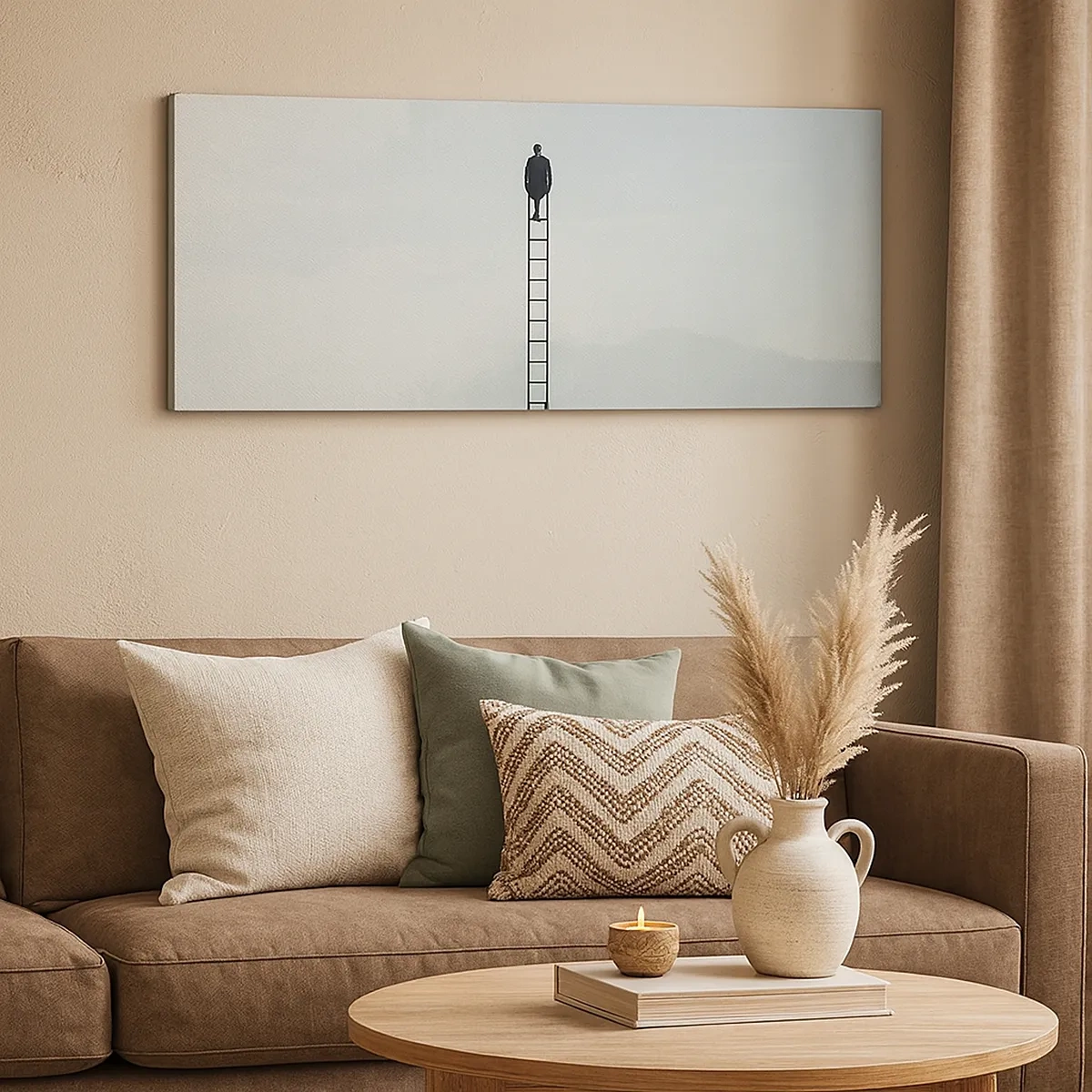 Tablou pe pânză - Fii deasupra - 30x30 cm