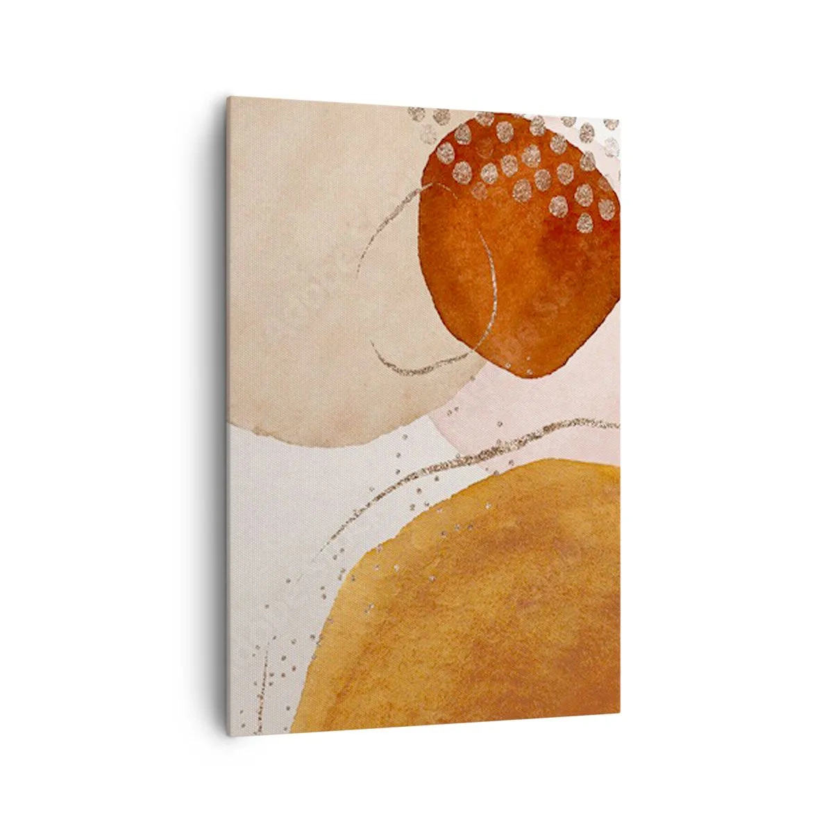Tablou pe pânză - Rotunjime și mișcare - 70x100 cm