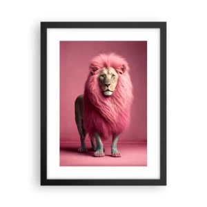 Poster în ramă neagră - Și nu-ți mai este frică - 30x40 cm