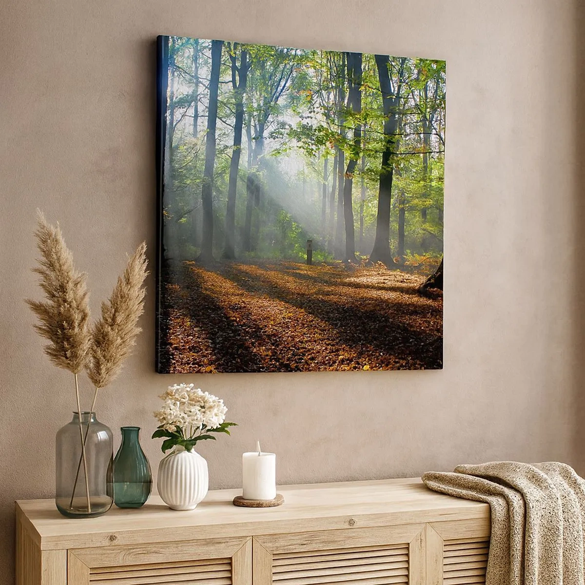 Tablou pe pânză - Străluciri și umbre - 30x30 cm