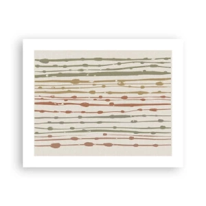 Poster - Notația culorilor muzicale - 50x40 cm