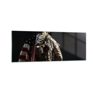 Tablou pe sticlă - D-aia - 140x50 cm