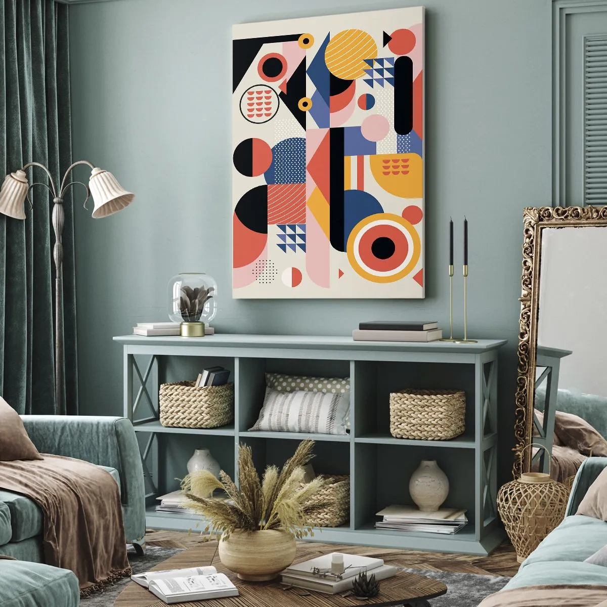 Tablou pe pânză - Compoziție: joacă-te - 50x70 cm