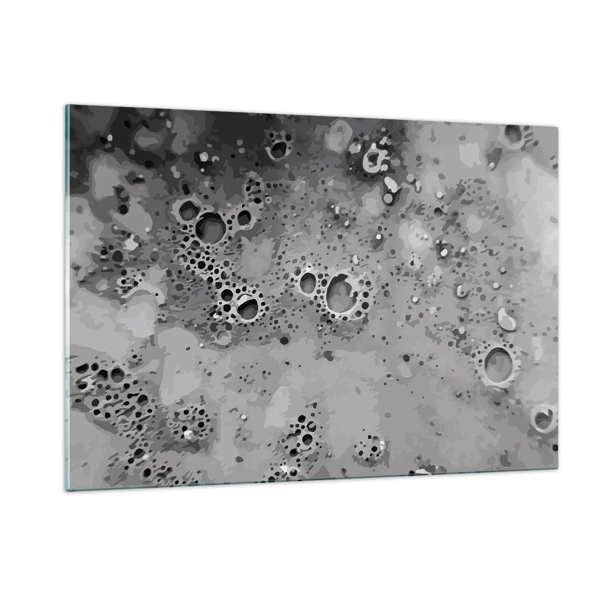 Tablou pe sticlă - Ca un peisaj lunar - 120x80 cm