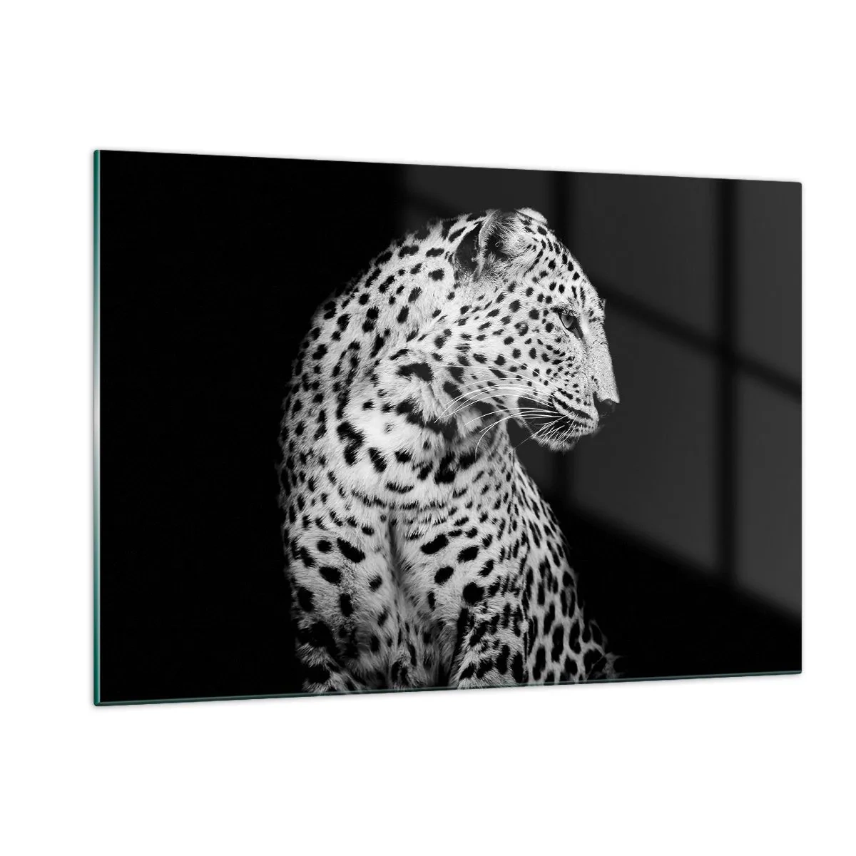 Tablou pe sticlă - Profilul drept perfect! - 120x80 cm