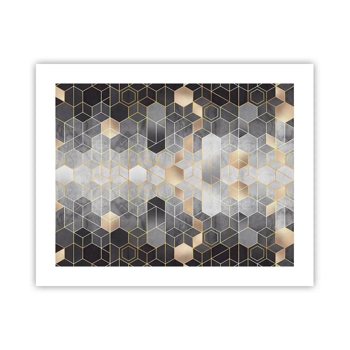 Poster - Compoziție diamantată - 50x40 cm