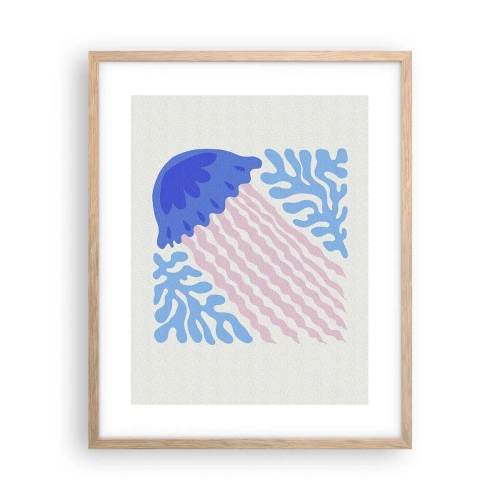 Poster în ramă de stejar deschis - Ca și cum ar fi din altă lume - 40x50 cm