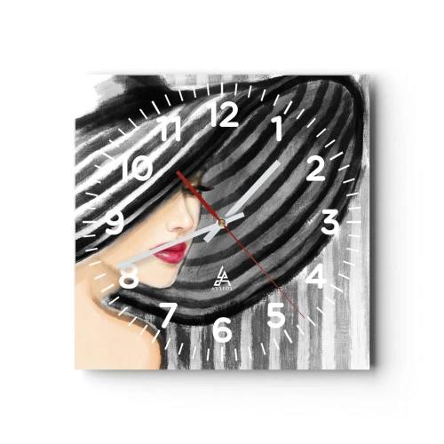 Ceas de perete - Ceas pe sticlă - Unde te pot găsi? - 30x30 cm