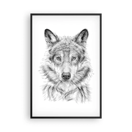 Poster în ramă neagră - Un lider înnăscut - 61x91 cm