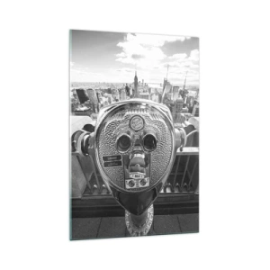 Tablou pe sticlă - Orașul de deasupra orașelor - 70x100 cm