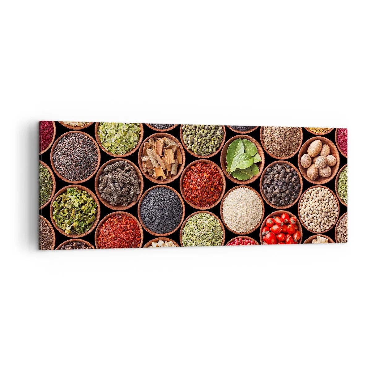 Tablou pe pânză - Toate gusturile lumii - 140x50 cm