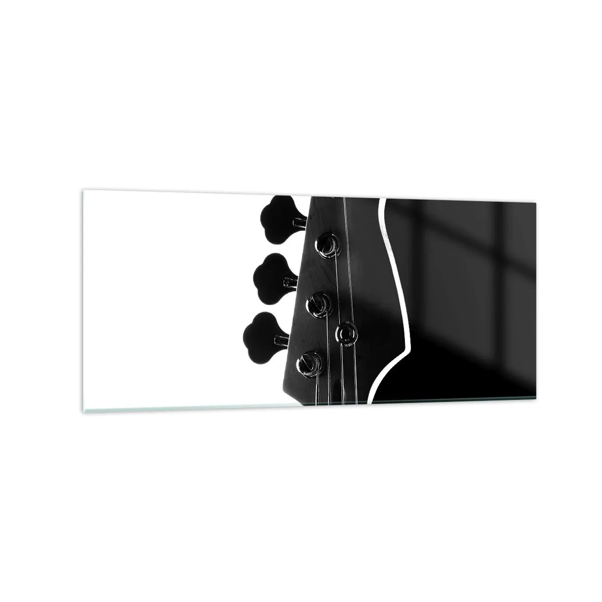 Tablou pe sticlă - Tăcere de rock - 120x50 cm