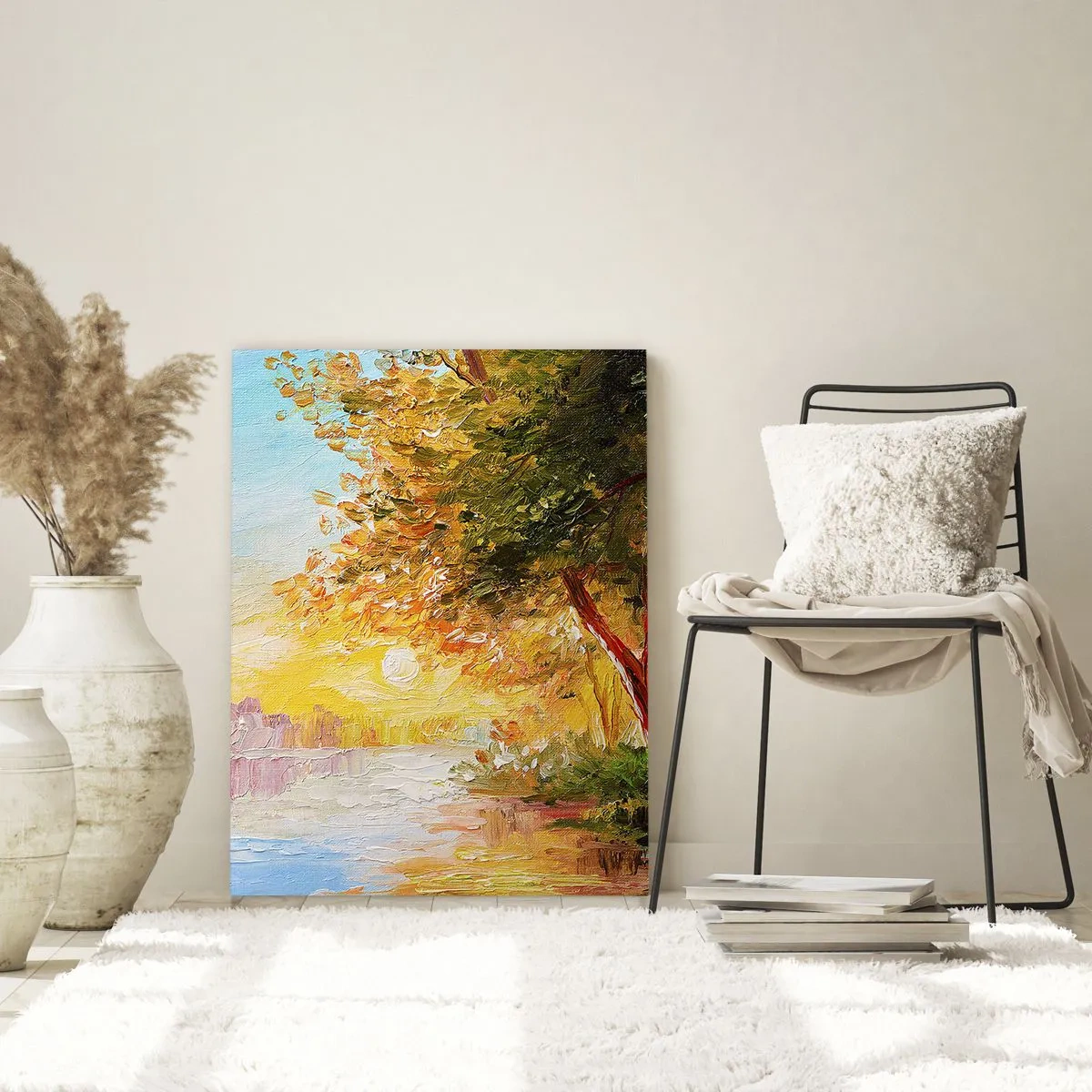 Tablou pe sticlă - Et in Arcadia ego - 50x70 cm