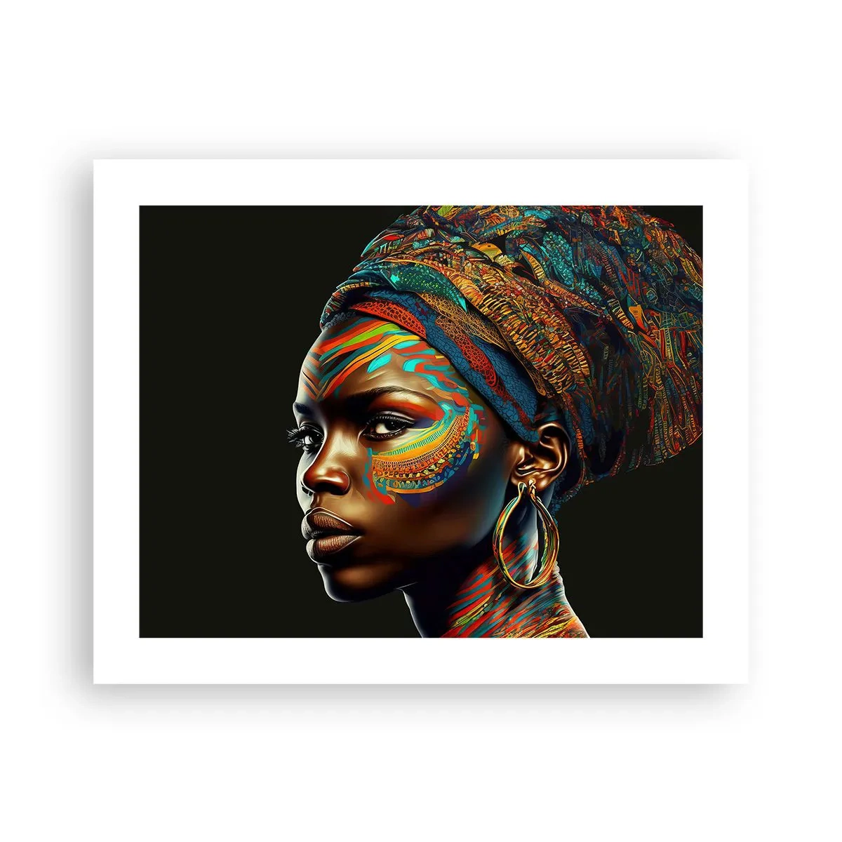 Poster - Regina africană - 50x40 cm