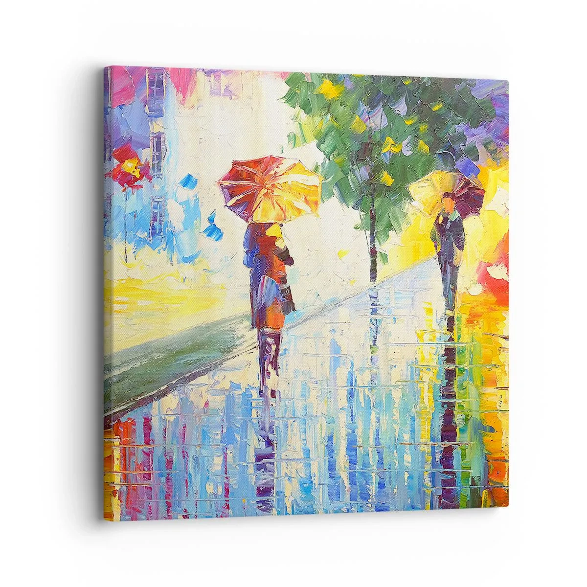 Tablou pe pânză - Și totul este clar - 30x30 cm