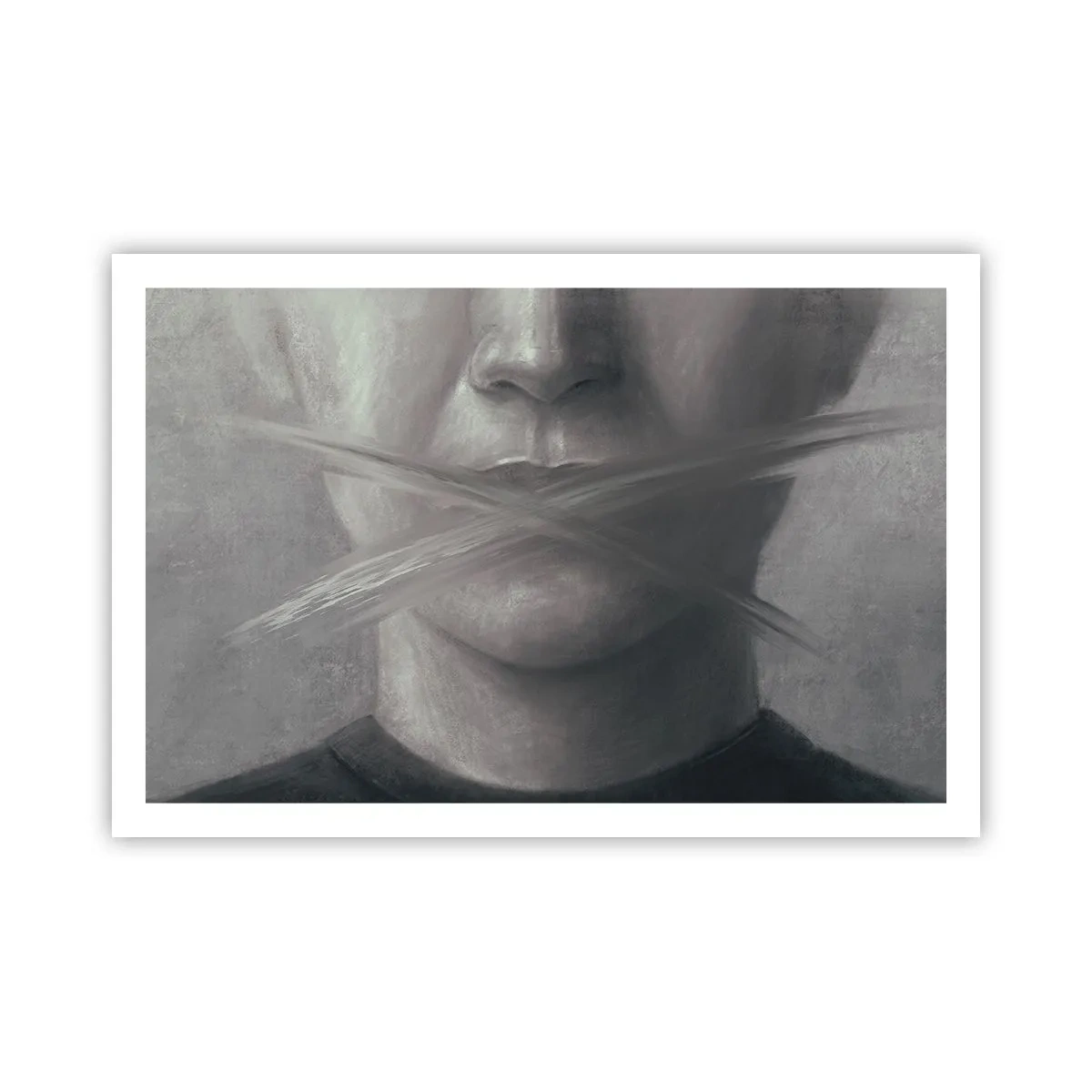 Poster - Nici un cuvânt - 91x61 cm