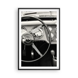 Poster în ramă neagră - Visul unui colecționar - 61x91 cm