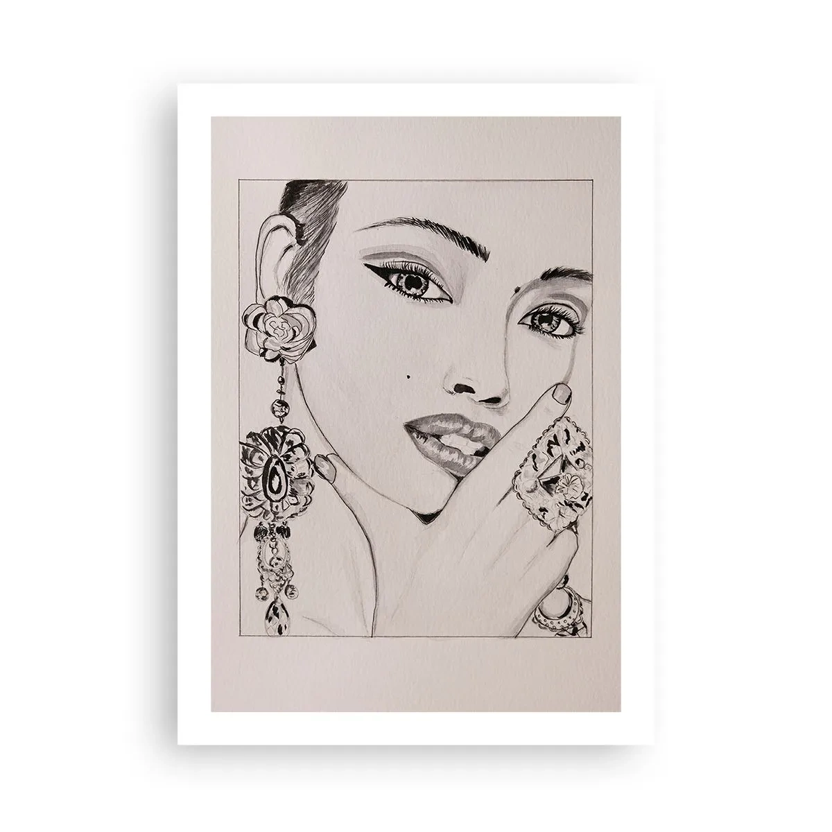 Poster - Cea mai frumoasă bijuterie - 50x70 cm