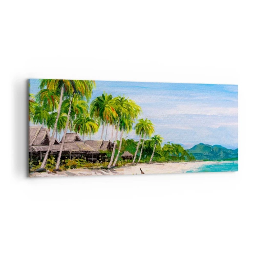 Tablou pe pânză - Un vis exotic - 100x40 cm