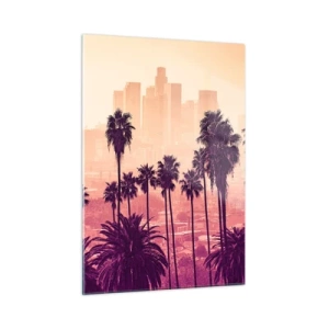 Tablou pe sticlă - Peisaj din California - 50x70 cm