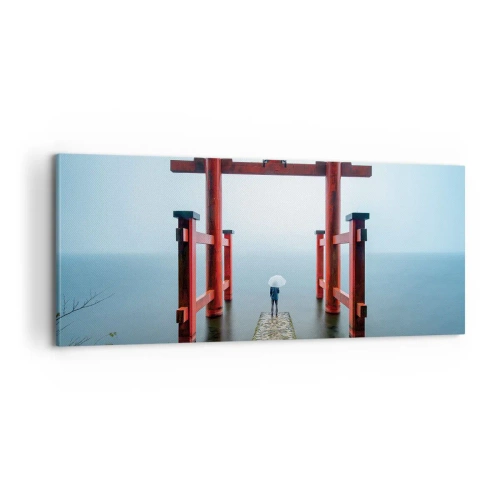 Tablou pe pânză - Reverie japoneză - 100x40 cm