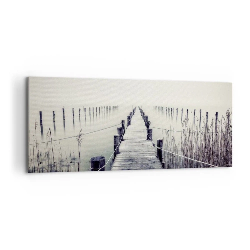 Tablou pe pânză - Scufundă-te în pace - 100x40 cm