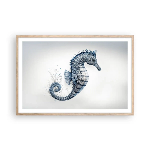 Poster în ramă de stejar deschis - O glumă inocentă a naturii - 91x61 cm