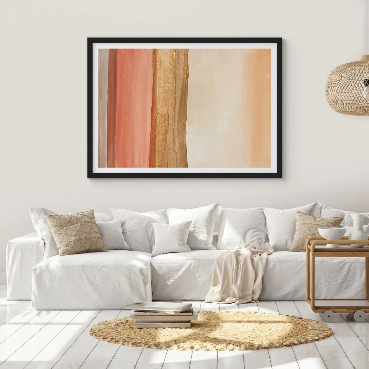 Poster în ramă neagră - Compoziție verticală - 40x30 cm