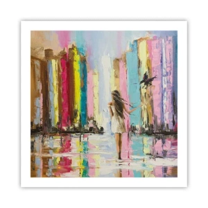 Poster - Urmați-mă - 60x60 cm