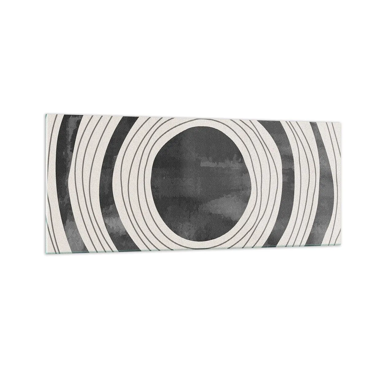 Tablou pe sticlă - Direct la subiect - 100x40 cm