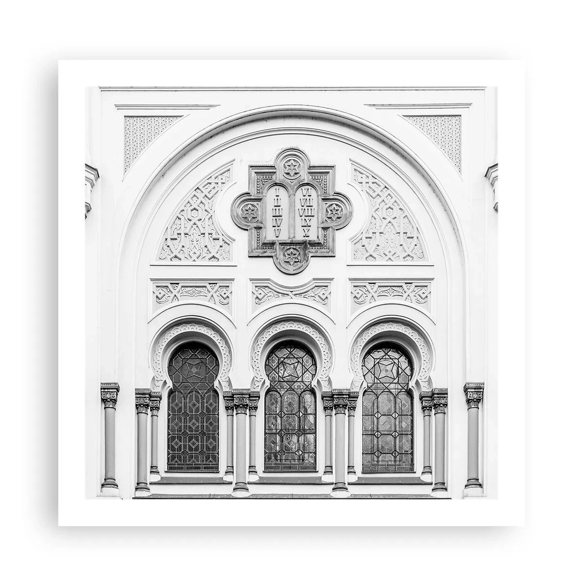 Poster - La granița dintre culturi - 60x60 cm