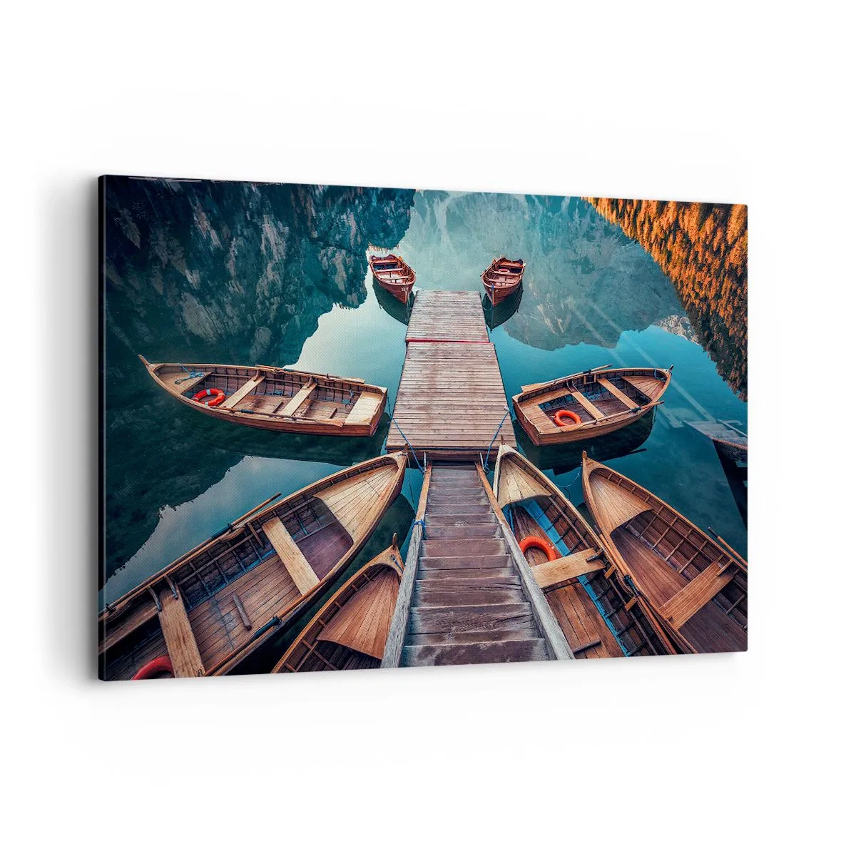 Tablou pe pânză - Așteptând în port - 120x80 cm