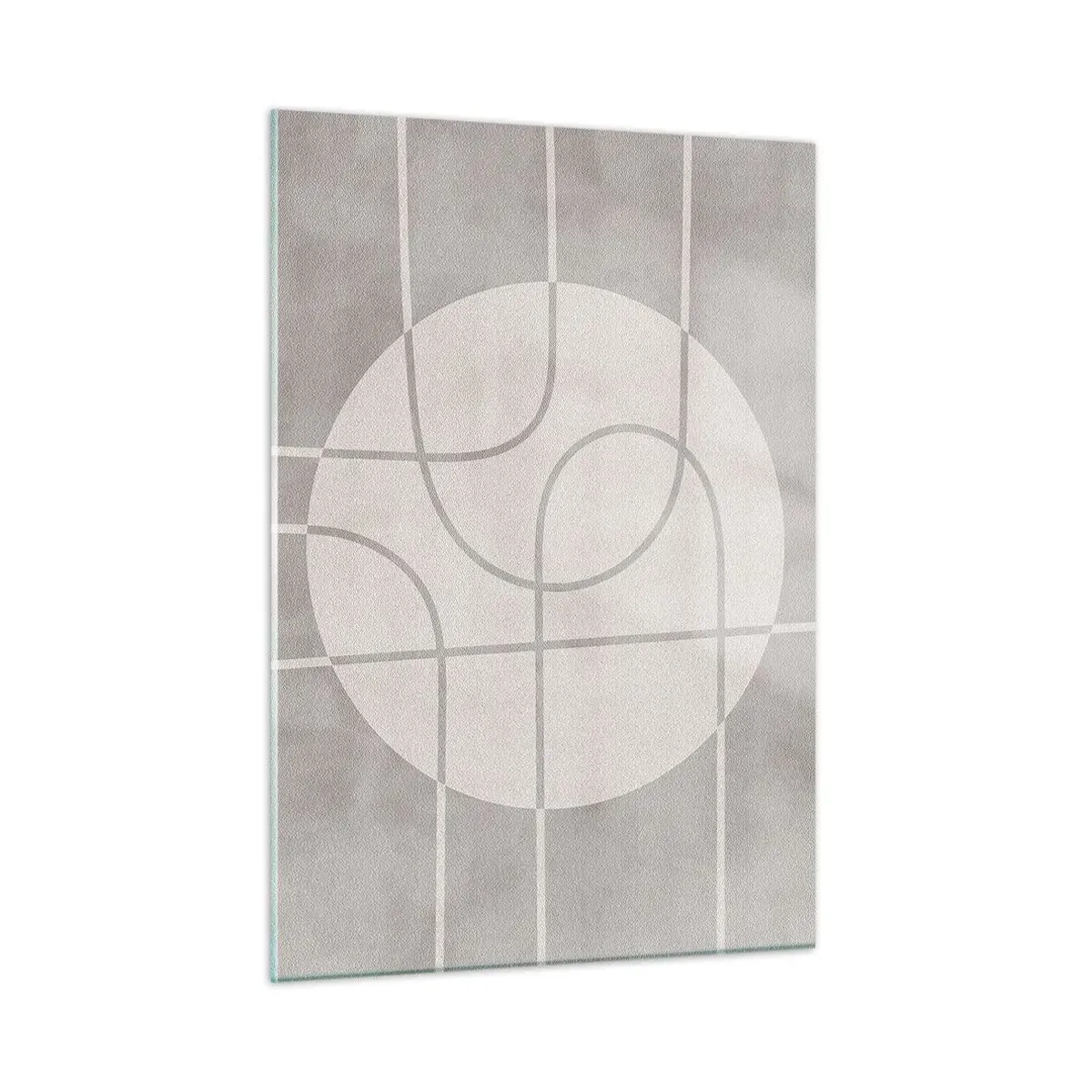 Tablou pe sticlă - Circular și drept înainte - 50x70 cm