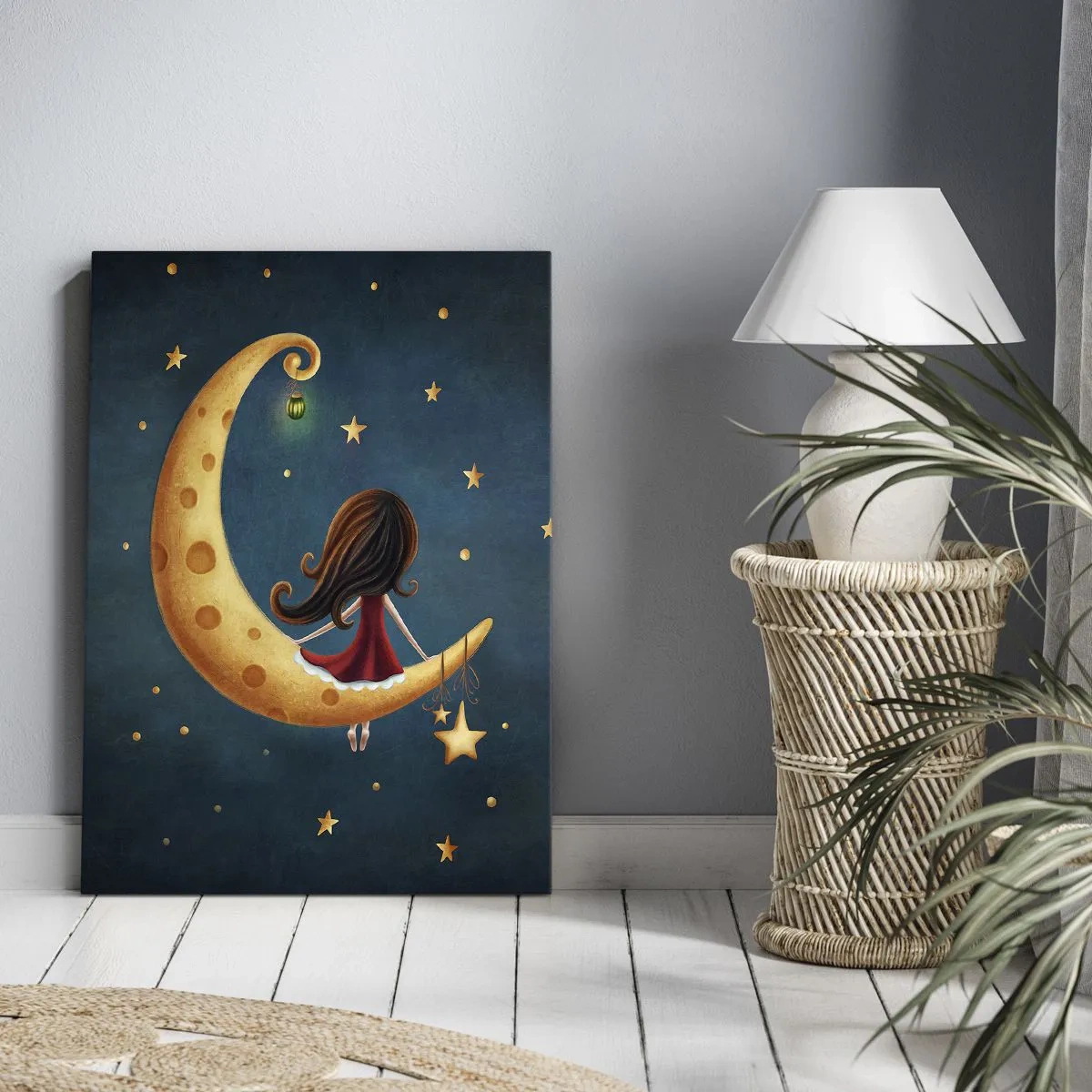 Tablou pe pânză - A fost odată ca niciodată... - 45x80 cm