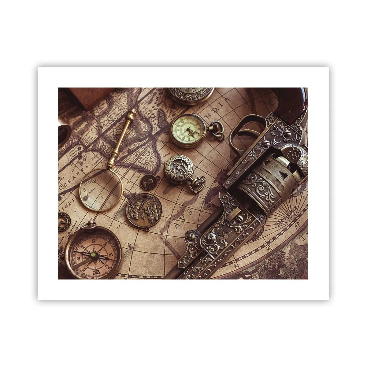 Poster - Sugestii de aventură - 50x40 cm