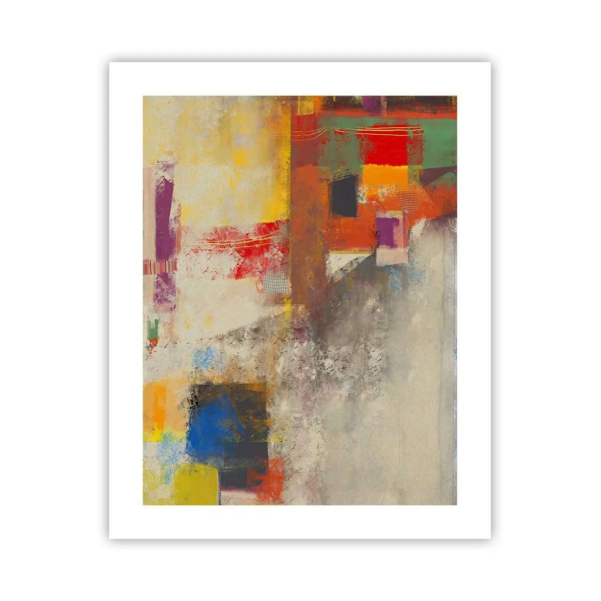 Poster - Geometria culorilor - 40x50 cm