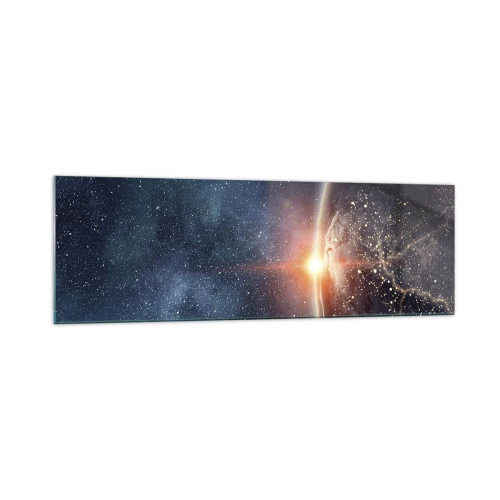 Tablou pe sticlă - Într-o nouă perspectivă - 160x50 cm