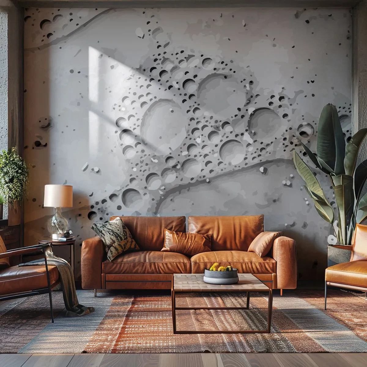 Tapet Standard Eco - Amprenta spumoasă - Compoziţie, Bucată, Grafică - 250x175 cm